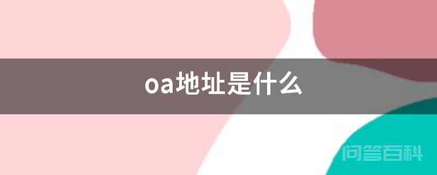 oa地址是什么插图