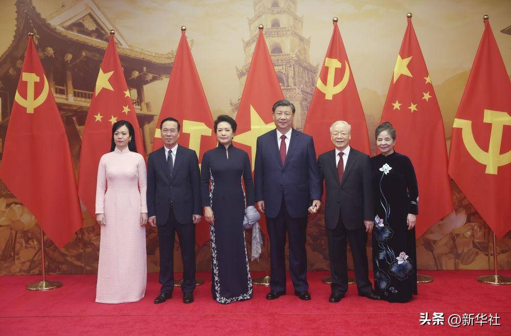 习近平同越共中央总书记阮富仲举行会谈