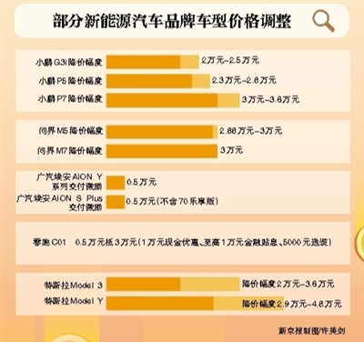 特斯拉降价搅动车市国产品牌积极应对直面挑战