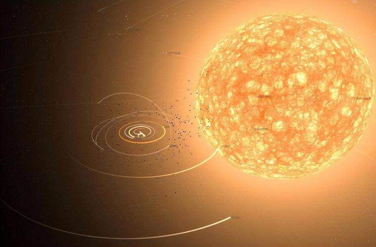 距离地球5100光年，最大恒星盾牌座uy，能装下18亿个太阳