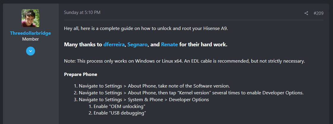 海信阅读手机 A9 现可解锁 bootloader 并获取 root 权限